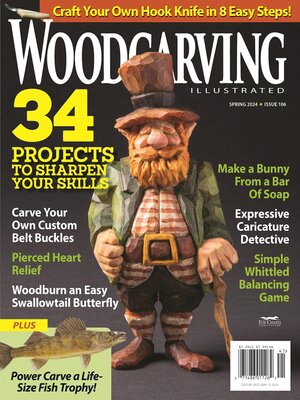 cover image of Woodcarving Illustrated Issue 106 Spring 2024